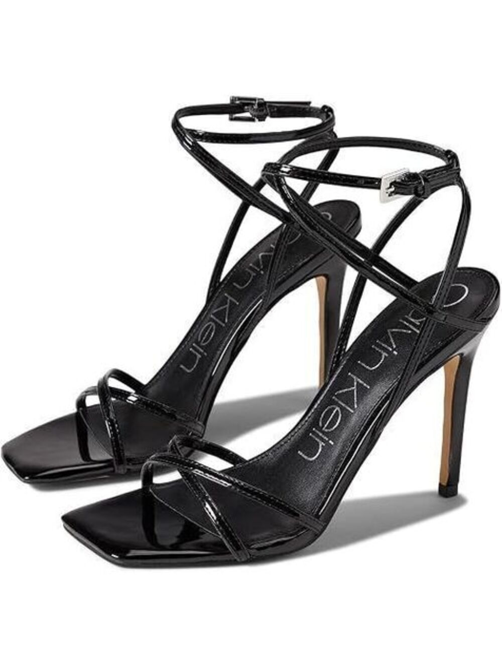 Calvin Klein Tegin Sandals Black : 10 M, Synthetic $99